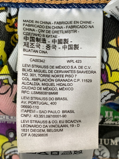 【中古品】【メンズ】 LEVI'S リーバイス × SUPER MARIO スーパーマリオ 501 DAY SELVEDGE DENIM PANT 79830-0066 501 デイ セルビッチ デニムパンツ メンズ ボトムス コラボ ジーンズ 158-260612-em-56-min サイズ：W34×L32 カラー：インディゴブルー 万代Net店