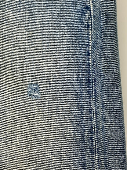【中古品】【メンズ】 LEVI'S リーバイス × SUPER MARIO スーパーマリオ 501 DAY SELVEDGE DENIM PANT 79830-0066 501 デイ セルビッチ デニムパンツ メンズ ボトムス コラボ ジーンズ 158-260612-em-56-min サイズ：W34×L32 カラー：インディゴブルー 万代Net店