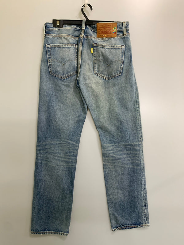 【中古品】【メンズ】 LEVI'S リーバイス × SUPER MARIO スーパーマリオ 501 DAY SELVEDGE DENIM PANT 79830-0066 501 デイ セルビッチ デニムパンツ メンズ ボトムス コラボ ジーンズ 158-260612-em-56-min サイズ：W34×L32 カラー：インディゴブルー 万代Net店