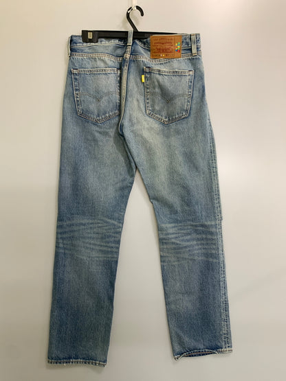 【中古品】【メンズ】 LEVI'S リーバイス × SUPER MARIO スーパーマリオ 501 DAY SELVEDGE DENIM PANT 79830-0066 501 デイ セルビッチ デニムパンツ メンズ ボトムス コラボ ジーンズ 158-260612-em-56-min サイズ：W34×L32 カラー：インディゴブルー 万代Net店