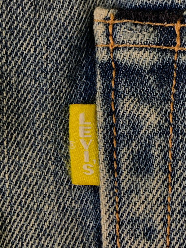 【中古品】【メンズ】 LEVI'S リーバイス × SUPER MARIO スーパーマリオ 501 DAY SELVEDGE DENIM PANT 79830-0066 501 デイ セルビッチ デニムパンツ メンズ ボトムス コラボ ジーンズ 158-260612-em-56-min サイズ：W34×L32 カラー：インディゴブルー 万代Net店