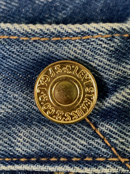【中古品】【メンズ】 LEVI'S リーバイス × SUPER MARIO スーパーマリオ 501 DAY SELVEDGE DENIM PANT 79830-0066 501 デイ セルビッチ デニムパンツ メンズ ボトムス コラボ ジーンズ 158-260612-em-56-min サイズ：W34×L32 カラー：インディゴブルー 万代Net店