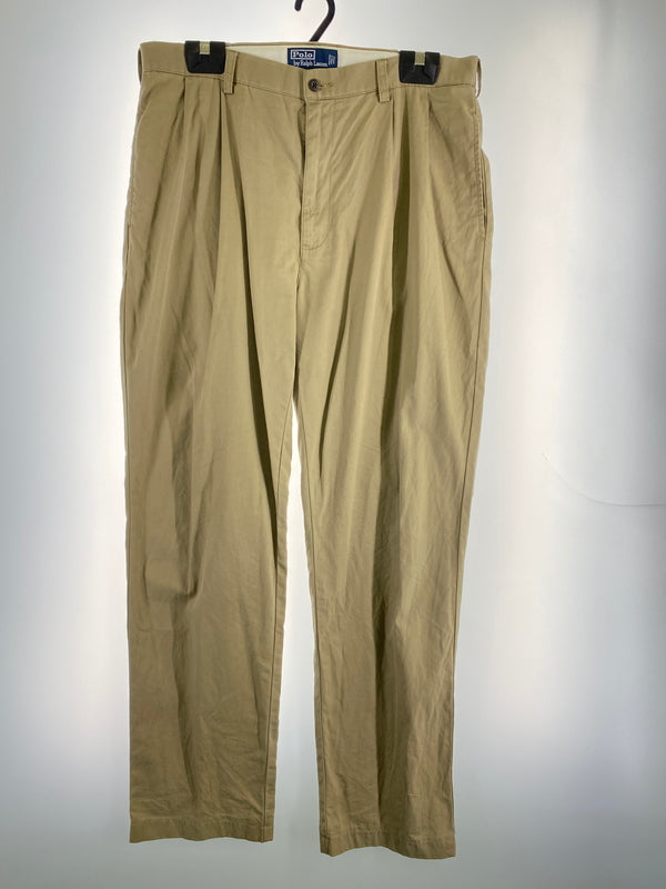 【中古品】【メンズ】 PORO by RALPH LAUREN ポロバイラルフローレン HAMMOND PANT ハモンドパンツ ボトムス 157-260604-AS-36-min サイズ：36/32 カラー：ブラウン 万代Net店