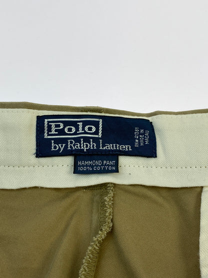 【中古品】【メンズ】 PORO by RALPH LAUREN ポロバイラルフローレン HAMMOND PANT ハモンドパンツ ボトムス 157-260604-AS-36-min サイズ：36/32 カラー：ブラウン 万代Net店