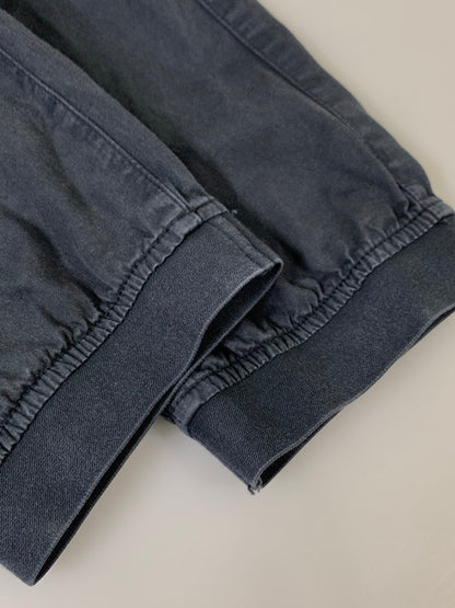 【中古品】【メンズ】 STONE ISLAND ストーンアイランド 771531314 ガーメントダイ コットンウール ストレッチ サテン カーゴパンツ ボトムス 152-260424-jt-31-min サイズ：W34 カラー：ネイビー 万代Net店