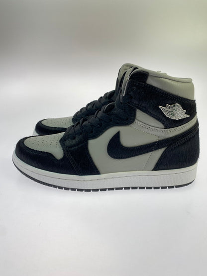 【中古美品】【レディース】 NIKE ナイキ WMS AIR JORDAN 1 RETRO HI OG DZ2523-001 ウィメンズ エア ジョーダン ワン レトロ ハイ オージー 靴 シューズ スニーカー SNEAKER 160-260422-KS-06-min サイズ：25cm US8 カラー：グレー/ブラック 万代Net店