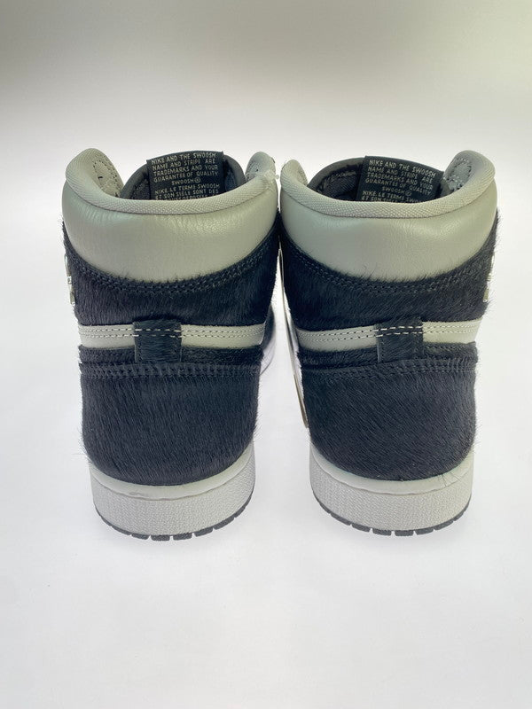 【中古美品】【レディース】 NIKE ナイキ WMS AIR JORDAN 1 RETRO HI OG DZ2523-001 ウィメンズ エア ジョーダン ワン レトロ ハイ オージー 靴 シューズ スニーカー SNEAKER 160-260422-KS-06-min サイズ：25cm US8 カラー：グレー/ブラック 万代Net店