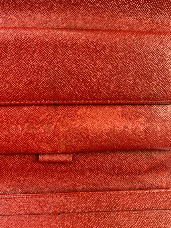 【現状渡し品】【メンズ/レディース】 LOUIS VUITTON ルイ・ヴィトン M6371E エピ ポルトトレゾール エテュイ パピエ CA0071 長財布 ロングウォレット 179-260424-em-09-min カラー：レッド 万代Net店