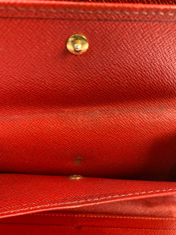 【現状渡し品】【メンズ/レディース】 LOUIS VUITTON ルイ・ヴィトン M6371E エピ ポルトトレゾール エテュイ パピエ CA0071 長財布 ロングウォレット 179-260424-em-09-min カラー：レッド 万代Net店