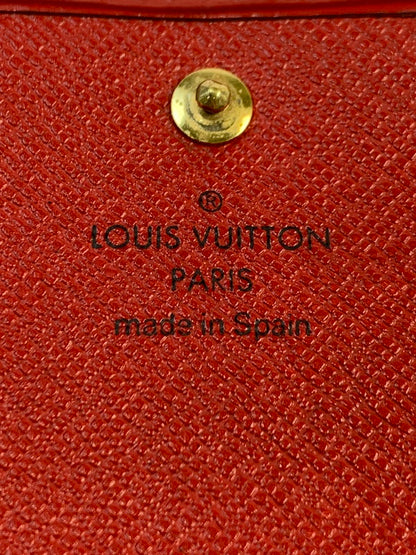 【現状渡し品】【メンズ/レディース】 LOUIS VUITTON ルイ・ヴィトン M6371E エピ ポルトトレゾール エテュイ パピエ CA0071 長財布 ロングウォレット 179-260424-em-09-min カラー：レッド 万代Net店