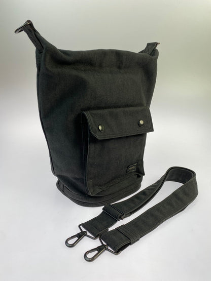 【中古品】【メンズ/レディース】 PORTER ポーター SMOKY 2WAY SHOULDER BAG スモーキー ツーウェイ ショルダーバッグ 鞄 カバン 188-260430-em-53-min カラー：ダークグレー 万代Net店