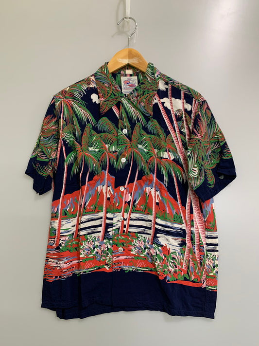 【中古品】【メンズ】 SUN SURF サンサーフ DUKE KAHANAMOKU HAWAIIAN SHIRT DK36202 デューク カハナモク アロハシャツ 半袖シャツ メンズ トップス 145-260421-KS-30-min サイズ：S カラー：マルチカラー 万代Net店