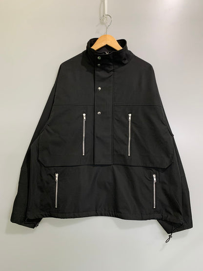 【中古品】【メンズ】 GEN DAI ゲンダイ HALF ZIP JACKET ナイロン ハーフ ジップ ジャケット アウター 140-260424-jt-34-min サイズ：1 カラー：ブラック 万代Net店