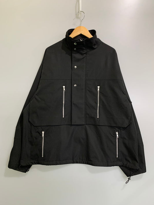 【中古品】【メンズ】 GEN DAI ゲンダイ HALF ZIP JACKET ナイロン ハーフ ジップ ジャケット アウター 140-260424-jt-34-min サイズ：1 カラー：ブラック 万代Net店