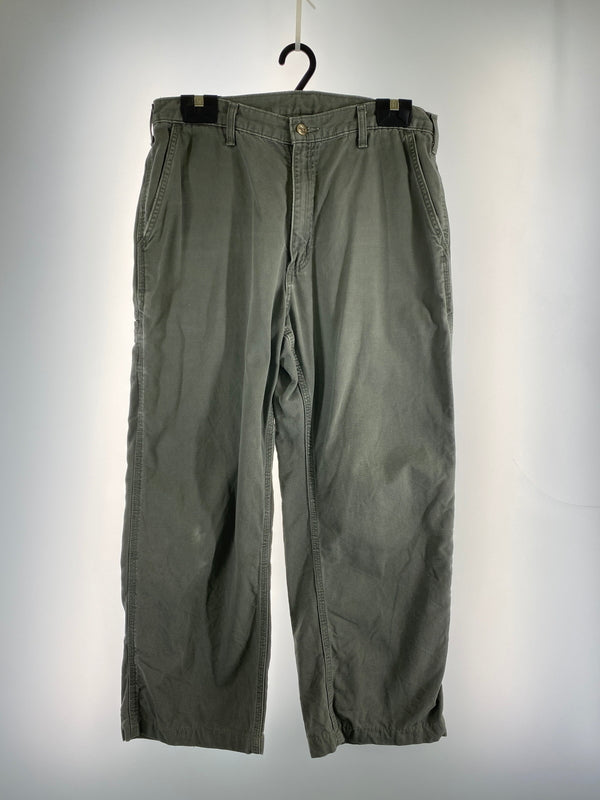 【中古品】【メンズ】 CARHARTT カーハート コットンツイルパンツ ボトムス 157-260604-AS-37-min サイズ：35×34 カラー：グレー 万代Net店
