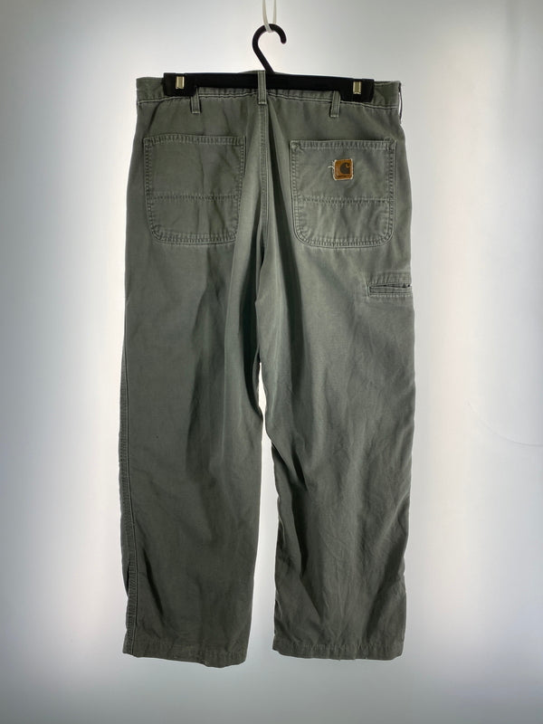 【中古品】【メンズ】 CARHARTT カーハート コットンツイルパンツ ボトムス 157-260604-AS-37-min サイズ：35×34 カラー：グレー 万代Net店