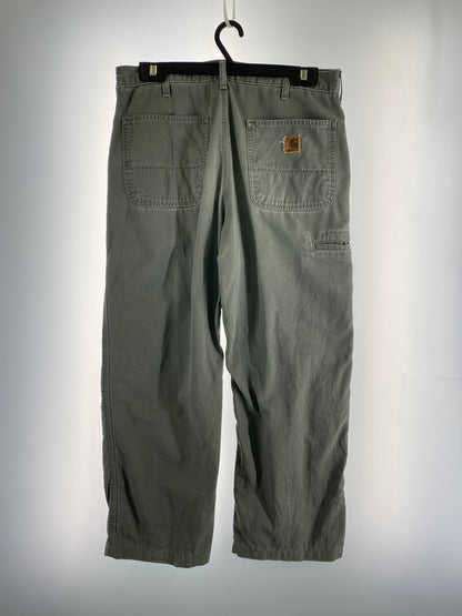 【中古品】【メンズ】 CARHARTT カーハート コットンツイルパンツ ボトムス 157-260604-AS-37-min サイズ：35×34 カラー：グレー 万代Net店