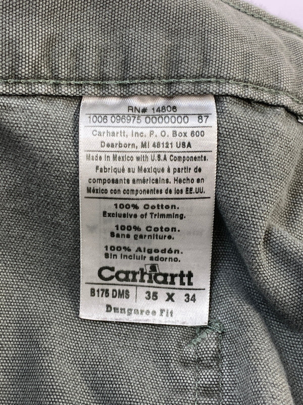【中古品】【メンズ】 CARHARTT カーハート コットンツイルパンツ ボトムス 157-260604-AS-37-min サイズ：35×34 カラー：グレー 万代Net店