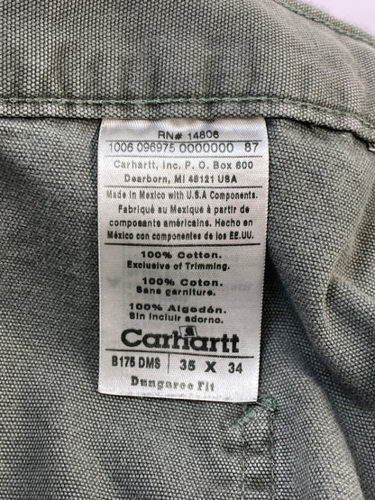【中古品】【メンズ】 CARHARTT カーハート コットンツイルパンツ ボトムス 157-260604-AS-37-min サイズ：35×34 カラー：グレー 万代Net店