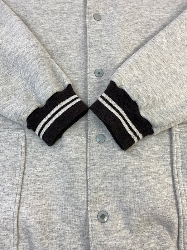 【中古品】【メンズ】 DODGER ドジャー SWEAT SNAP CARDIGAN スウェット スナップ カーディガン 146-260604-AS-29-min サイズ：XL カラー：グレー 万代Net店