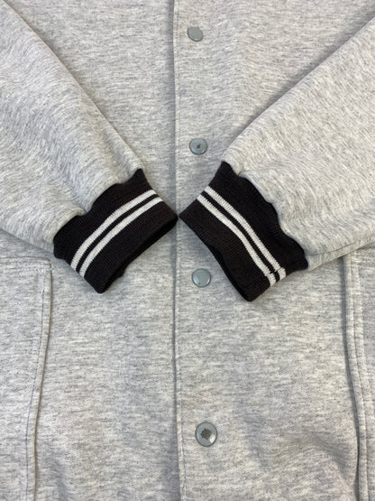 【中古品】【メンズ】 DODGER ドジャー SWEAT SNAP CARDIGAN スウェット スナップ カーディガン 146-260604-AS-29-min サイズ：XL カラー：グレー 万代Net店