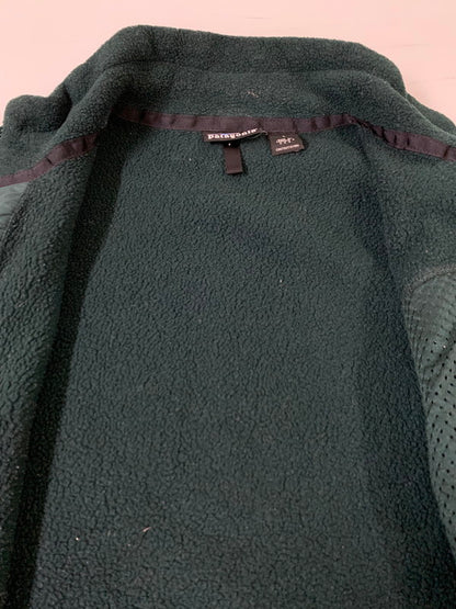 【中古品】【メンズ】 PATAGONIA パタゴニア 90年代 FLEECE JACKET フリース ジャケット アウター 144-260424-jt-35-min サイズ：L カラー：ダークグリーン 万代Net店