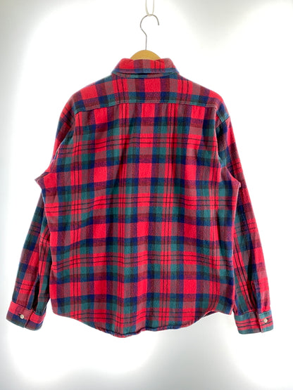 【中古品】【メンズ】 FIVE BROTHER ファイブブラザー 90'S ネルシャツ 長袖シャツ ロングスリーブ 146-260604-AS-31-min サイズ：L カラー：レッド/グリーン 万代Net店