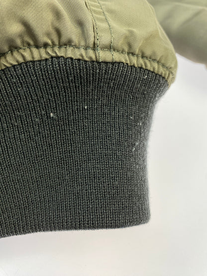 【中古品】【メンズ】 LUCKY STRIKE ラッキーストライク MA-1 FLIGHT JACKET フライトジャケット アウター 146-260604-AS-33-min サイズ：L カラー：グレー 万代Net店