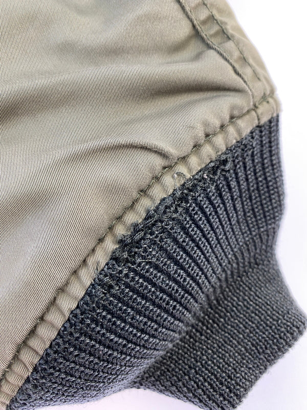 【中古品】【メンズ】 LUCKY STRIKE ラッキーストライク MA-1 FLIGHT JACKET フライトジャケット アウター 146-260604-AS-33-min サイズ：L カラー：グレー 万代Net店