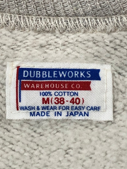 【中古品】【メンズ】 DUBBLE WORKS ダブルワークス 3段ロゴ ALL AIR FORCE BOXING TEAM 前V SWEAT スウェット 145-260426-zi-09-min サイズ：M カラー：グレー 万代Net店