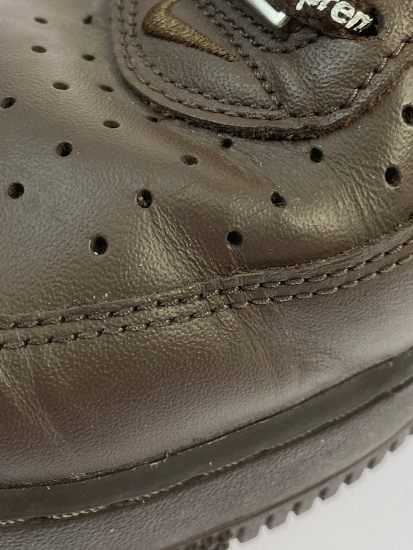 【中古品】【メンズ】 NIKE×SUPREME ナイキ シュプリーム AIR FORCE 1 LOW CU9225-200 エア フォース ワン ロー 靴 シューズ スニーカー SNEAKER 160-260427-KS-05-min サイズ：26.5cm US8.5 カラー：ブラウン 万代Net店