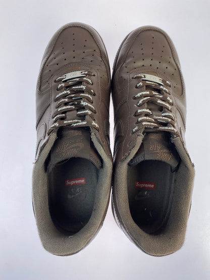 【中古品】【メンズ】 NIKE×SUPREME ナイキ シュプリーム AIR FORCE 1 LOW CU9225-200 エア フォース ワン ロー 靴 シューズ スニーカー SNEAKER 160-260427-KS-05-min サイズ：26.5cm US8.5 カラー：ブラウン 万代Net店