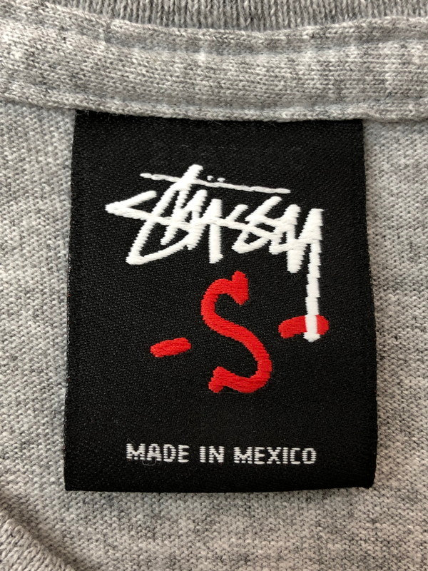 【中古品】【メンズ】 STUSSY ステューシー ×GALLERY ギャラリー 1950 PRINT TEE Tシャツ トップス 142-260426-zi-11-min サイズ：S カラー：グレー 万代Net店