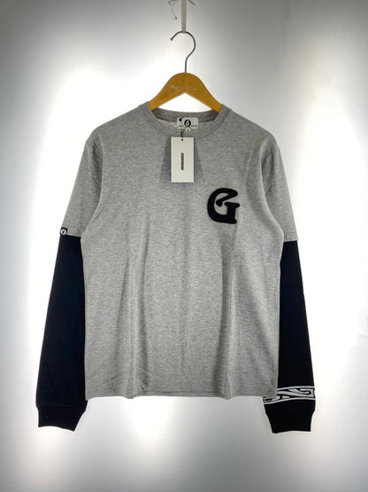 【中古美品】【メンズ】 GOOD ENOUGH グッドイナフ GE-146001 LAYERD TEE 長袖Tシャツ ロングスリーブ 142-260503-AS-2-min サイズ：M カラー：グレー 万代Net店