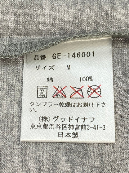 【中古美品】【メンズ】 GOOD ENOUGH グッドイナフ GE-146001 LAYERD TEE 長袖Tシャツ ロングスリーブ 142-260503-AS-2-min サイズ：M カラー：グレー 万代Net店