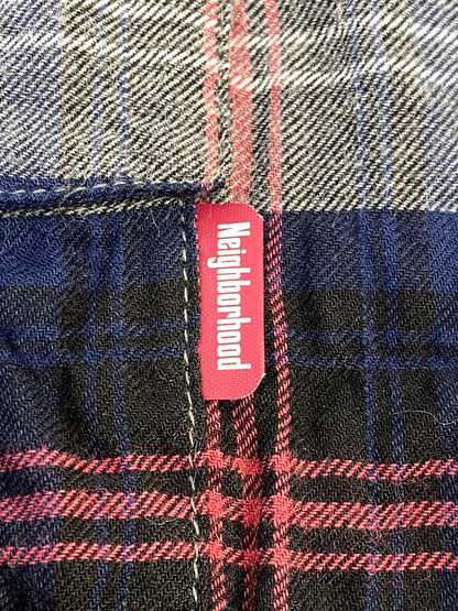 【中古品】【メンズ】 NEIGHBORHOOD ネイバーフッド CHECK S S SHIRT チェックシャツ ショートスリーブ 半袖シャツ 142-260711-AS-37-min サイズ：M カラー：マルチカラー 万代Net店