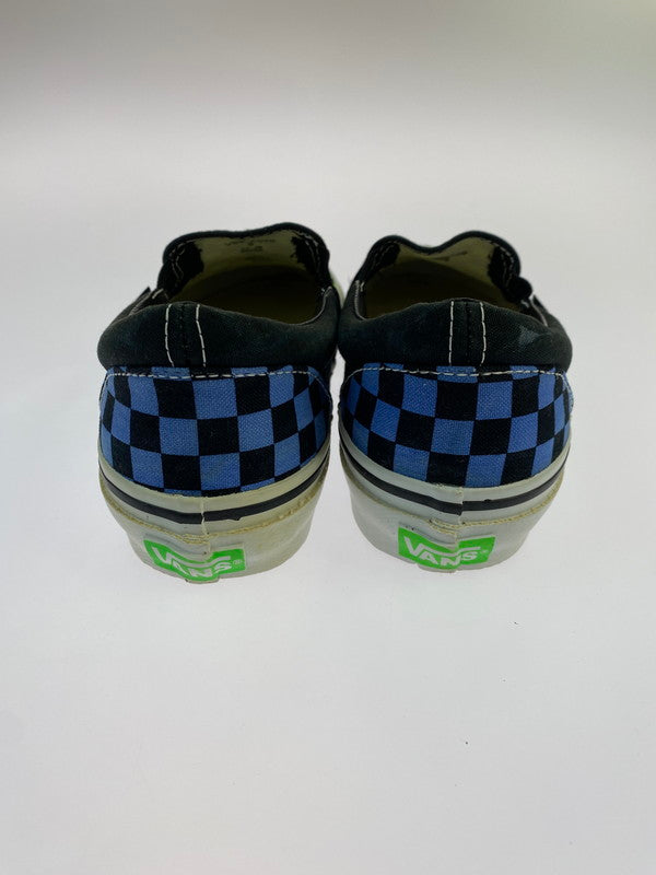 【中古品】【メンズ】 VANS×UNDERCOVER バンズ アンダーカバー SLIP-ON CHECK V98-Z529 スリッポン チェック 靴 シューズ スニーカー SNEAKER 162-260427-KS-08-min サイズ：27cm US9 カラー：グリーン/ブラック 万代Net店