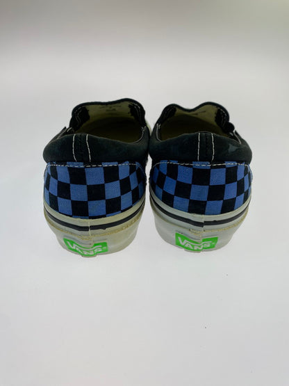 【中古品】【メンズ】 VANS×UNDERCOVER バンズ アンダーカバー SLIP-ON CHECK V98-Z529 スリッポン チェック 靴 シューズ スニーカー SNEAKER 162-260427-KS-08-min サイズ：27cm US9 カラー：グリーン/ブラック 万代Net店