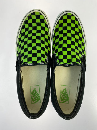 【中古品】【メンズ】 VANS×UNDERCOVER バンズ アンダーカバー SLIP-ON CHECK V98-Z529 スリッポン チェック 靴 シューズ スニーカー SNEAKER 162-260427-KS-08-min サイズ：27cm US9 カラー：グリーン/ブラック 万代Net店
