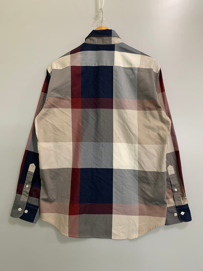 【中古品】【メンズ】 BLACK LABEL CRESTBRIDGE ブラックレーベル クレストブリッジ LS CHECK SHIRT 51M01-311-47 長袖 チェック シャツ メンズ トップス ボタンダウン 141-260424-em-33-min サイズ：M カラー：マルチカラー 万代Net店