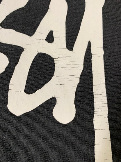 【中古品】【メンズ】 STUSSY ステューシー BASIC LOGO HOODIE PARKA ベーシック ロゴ フーディ パーカー トップス 142-260424-jt-28-min サイズ：M カラー：ブラック 万代Net店