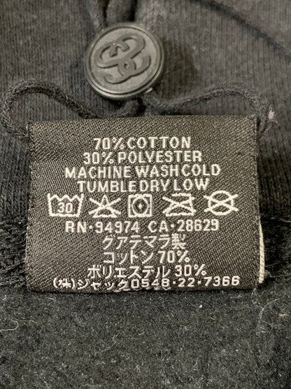【中古品】【メンズ】 STUSSY ステューシー BASIC LOGO HOODIE PARKA ベーシック ロゴ フーディ パーカー トップス 142-260424-jt-28-min サイズ：M カラー：ブラック 万代Net店