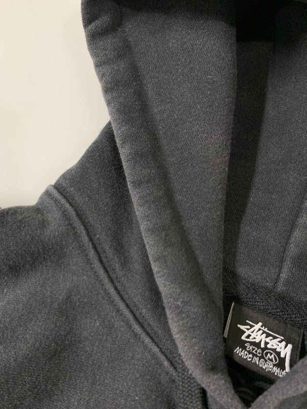 【中古品】【メンズ】 STUSSY ステューシー BASIC LOGO HOODIE PARKA ベーシック ロゴ フーディ パーカー トップス 142-260424-jt-28-min サイズ：M カラー：ブラック 万代Net店