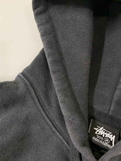 【中古品】【メンズ】 STUSSY ステューシー BASIC LOGO HOODIE PARKA ベーシック ロゴ フーディ パーカー トップス 142-260424-jt-28-min サイズ：M カラー：ブラック 万代Net店