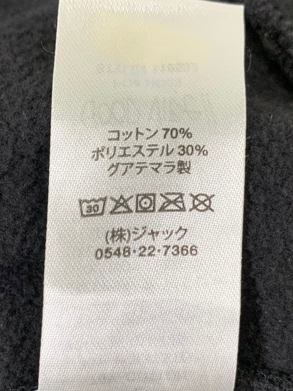 【中古品】【メンズ】 STUSSY ステューシー 118532 FRONT LOGO HOODIE フロント ロゴ フーディ パーカー トップス 142-260424-jt-29-min サイズ：L カラー：ブラック 万代Net店