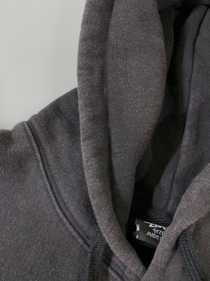 【中古品】【メンズ】 STUSSY ステューシー 118532 FRONT LOGO HOODIE フロント ロゴ フーディ パーカー トップス 142-260424-jt-29-min サイズ：L カラー：ブラック 万代Net店