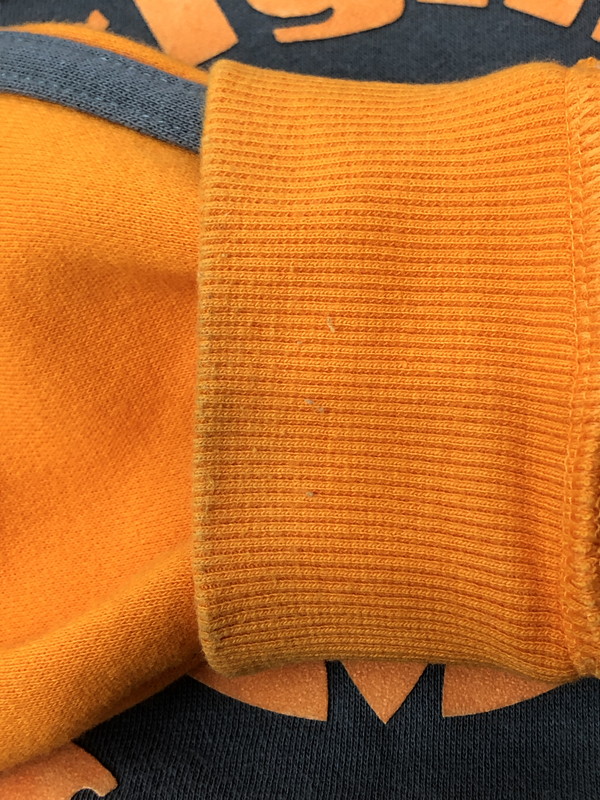 【中古品】【メンズ】 ADIDAS アディダス 90S CIRCLE LOGO HOODIE フーディ 146-260426-zi-29-min サイズ：L カラー：オレンジ/オリーブ系 万代Net店