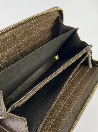 【中古品】【メンズ/レディース】 GUCCI グッチ オフィディア GG ジップアラウンドウォレット 523154 財布 181-260428-KS-01-min カラー：ブラウン系 万代Net店