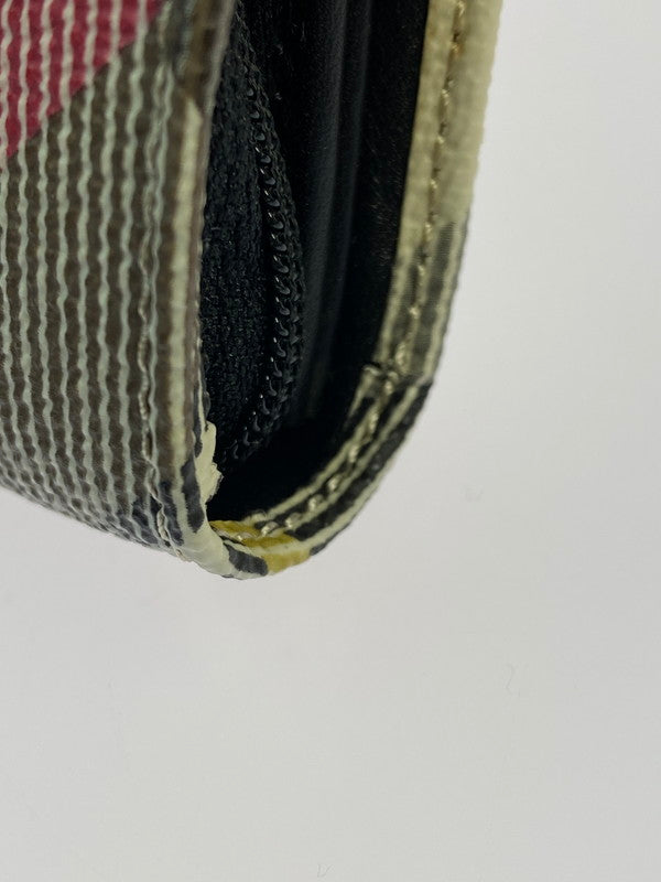 【中古品】【メンズ/レディース】 VIVIENNE WESTWOOD ヴィヴィアン ウエストウッド マルチカラーチェック 長財布 1032VW30 200-260428-KS-14-min カラー：マルチカラー 万代Net店