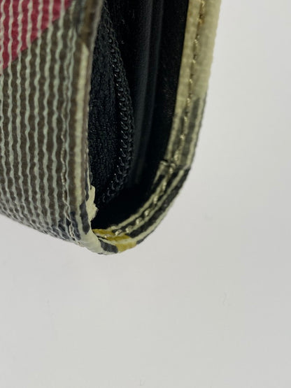 【中古品】【メンズ/レディース】 VIVIENNE WESTWOOD ヴィヴィアン ウエストウッド マルチカラーチェック 長財布 1032VW30 200-260428-KS-14-min カラー：マルチカラー 万代Net店